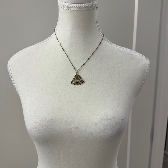 Anna Beck necklace fan motif with bag, card, cleaning cloth and instructions - Picture 2 of 9